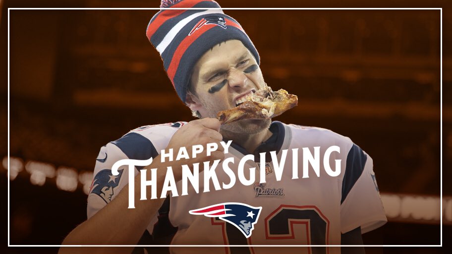 New England Patriots on Twitter "Happy Thanksgiving, PatriotsNation! 🦃…