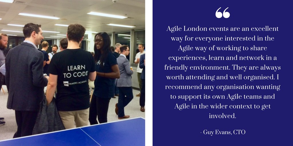 AgileLondon's tweet photo. Today is an #AgileLondon event day! https://t.co/9YRgOwznOF