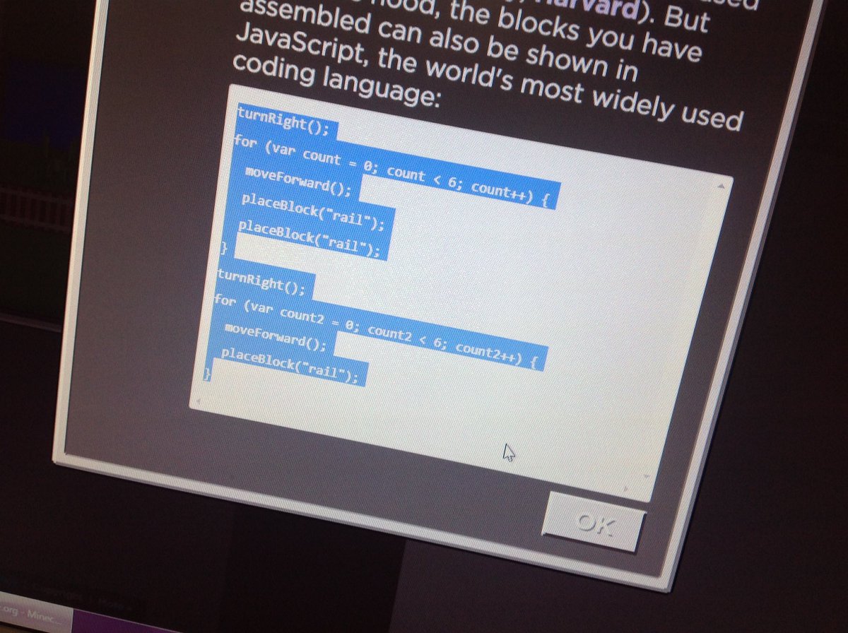 MGLWorld_Kev's tweet photo. Year 6 @LeamingtonPri are coding, using the repeat block for efficiency. They are also making the link between blocks and #JavaScript, the world's most widely used #coding language #aspiringcoders #codersforlife @MGLWorld_Paul @MGLWorldNews https://t.co/EfXuryNBWE