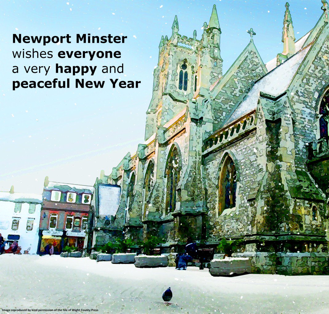 #NewportMinster wishes everyone a very happy and peaceful New Year.