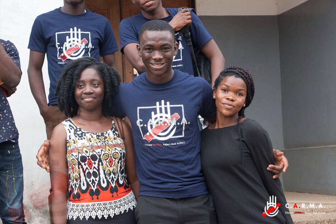 carmaghana's tweet photo. #tbt Photos from our animation Premiere On Mob Action, at the University of Ghana SRC Union Building. #P2PChallenge #CarmaGhana #chooselove #EndViolence #EndMobAction https://t.co/4IF2zqx1SE