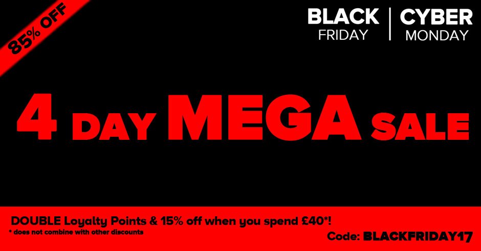 candyhero's tweet photo. Our Black Friday Sale starts at MIDNIGHT TONIGHT!
★★UP TO 85% OFF SELECTED PRODUCTS★★
★★15% OFF WHEN YOU SPEND £40*★★
★★DOUBLE LOYALTY POINTS★★
*code: BLACKFRIDAY17 #BLACKFRIDAY #CYBERMONDAY #IMPORTEDCANDY #SWEETCHRISTMAS https://t.co/LCsMxh7tQQ