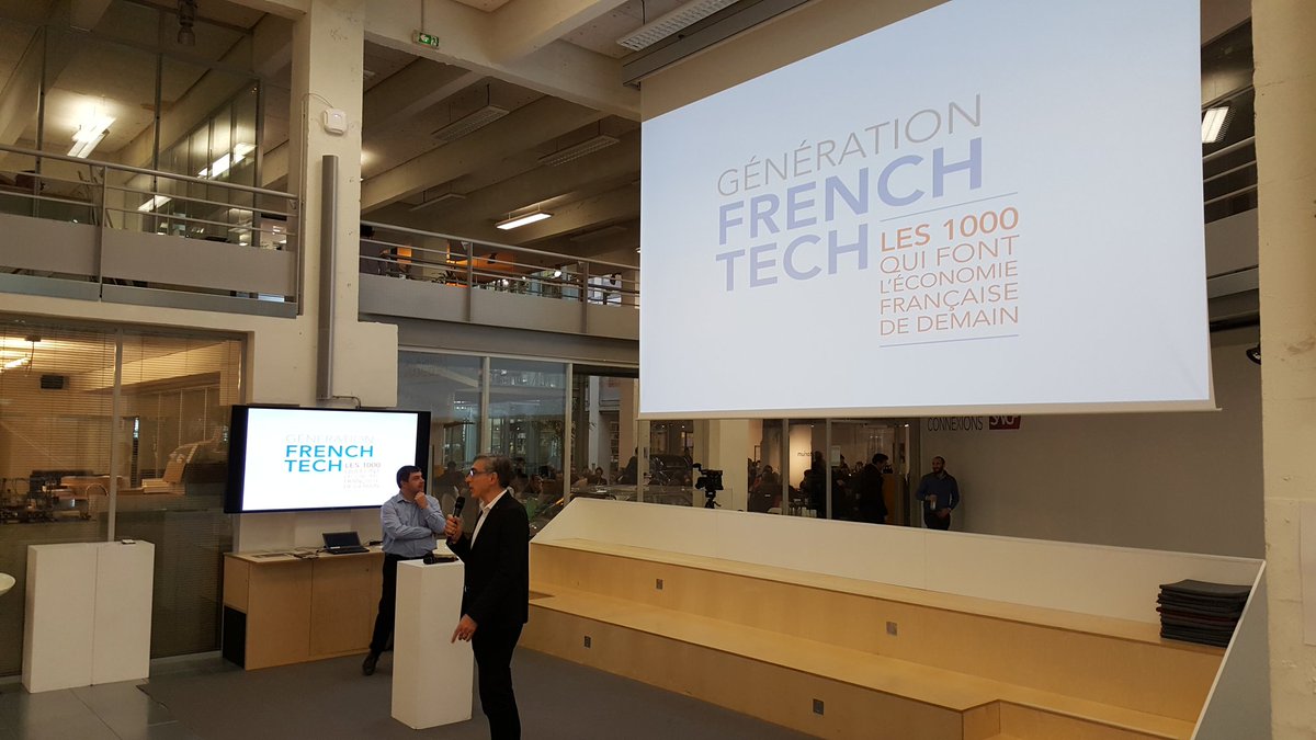 Bruno_Ciulli's tweet photo. .@cyrilgarnier de @SNCFDev est l'invité du café de l'#institutgares dans l'auditorium du siège de @ConnectGares. Il nous parle de leur livre #générationFrenchTech ! cc @FerecFerec @So_lenne @WOZNIAKchriste1 @MestreSegolene @camardbenjamin  @ConnectGares @mthblr @mariecaroline https://t.co/lNCqaytxPO