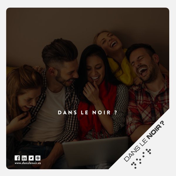 Porque los amigos son la familia que eliges, estas Navidades comparte con ellos una #experiencia única y sensorialmente inigualable. bit.ly/DansLeNoirMAD