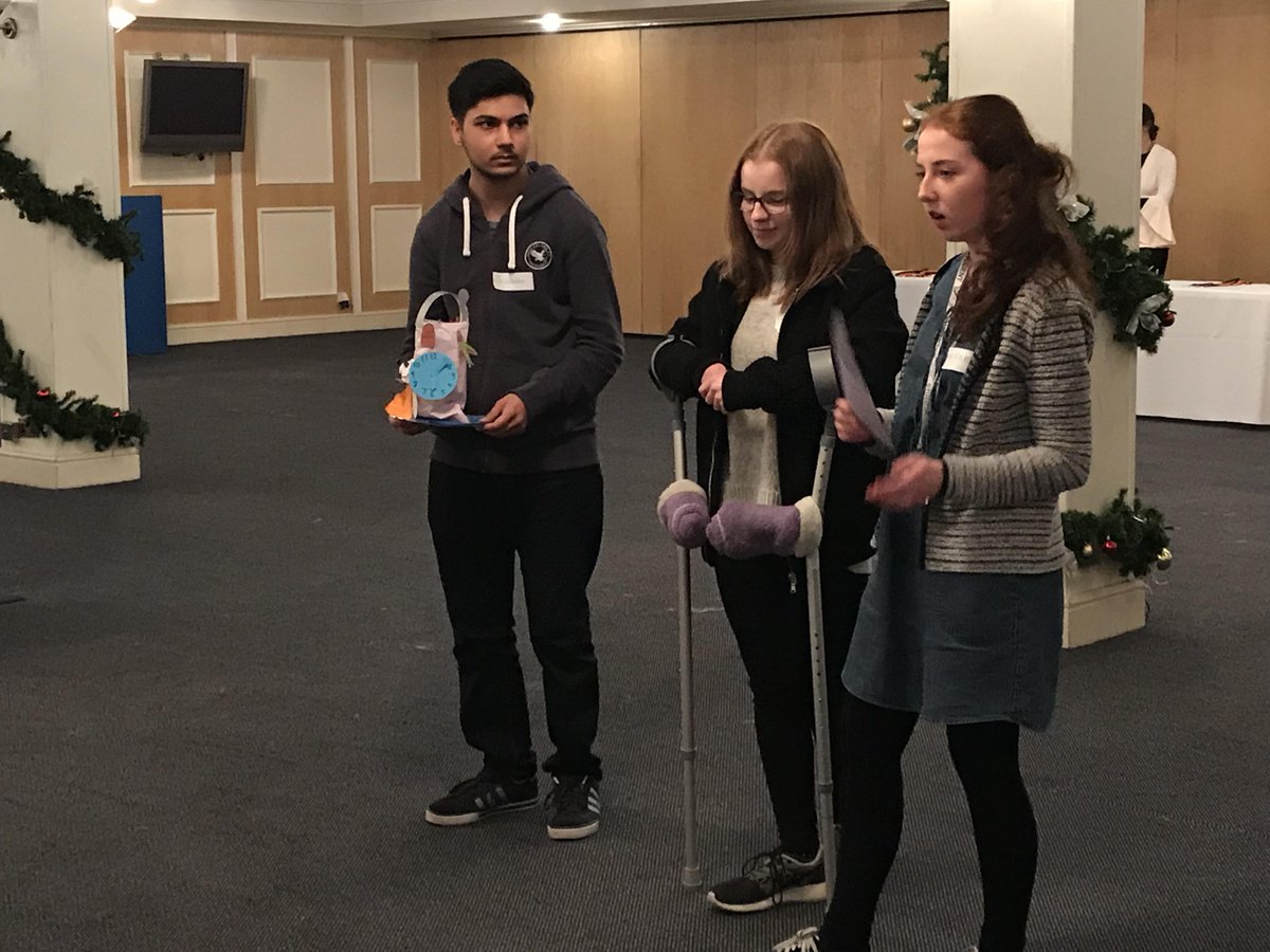 AppStore_SK's tweet photo. Next up, @stock_college βs teams! Team Underbank and Team Trilogy! #YoungApprentice2017 π©π https://t.co/9pGQlmLh8H
