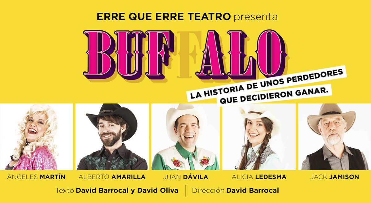Feliz #Jueves y #Thanksgiving a todos! Si buscas un #planazo para hoy, #Buffalo de <a href="/RQRteatro/">Buffalo</a> en <a href="/TeatroAlfil/">Teatro Alfil</a> es GENIAL. Risas, reparto 🔝, #música, #country line dancing y más sorpresas! Comedia a ritmo de #country! Lee más 👉laguiriylagata.com/buffalo-la-obr…