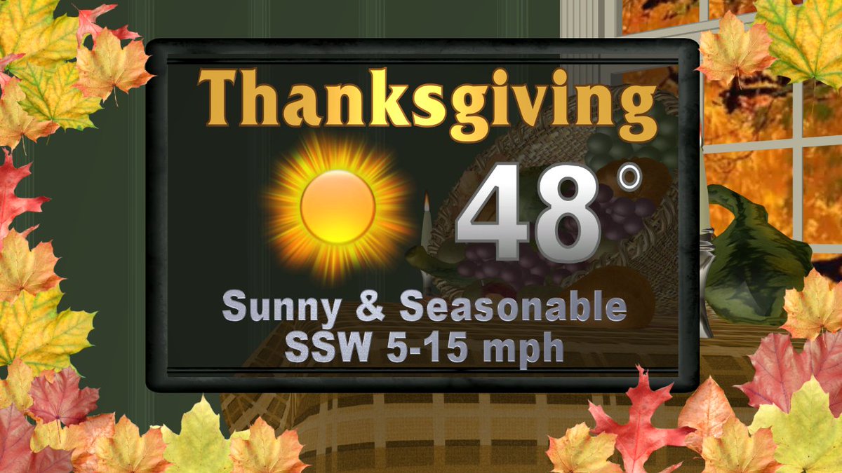 wandtvnews's tweet photo. Weather looks to be cooperative here on Thanksgiving! Enjoy! #cILwx

https://t.co/oO42Hl74Mm https://t.co/KgYjX0ZJkJ