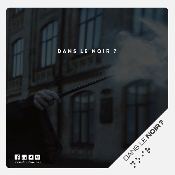 You wont see how we make the trick. A magical, sensory and intense experience in Madrid city center. Book noW! bit.ly/DansLeNoirMADen