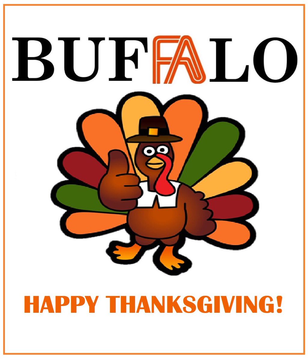 FirstAmherst's tweet photo. Happy Thanksgiving from First Amherst 🦃 
#Buffalo #GobbleGobble #FirstAmherst https://t.co/HR9W4ibpMK