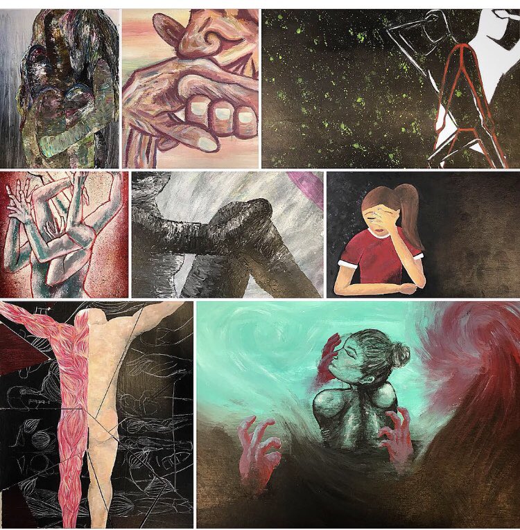 Prachtige eindresultaten van V6 @UrsulaHorn  #tekenen #kunst