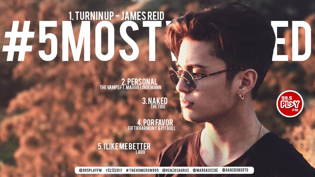995PlayFM's tweet photo. .@tellemjaye is sittin comfy at number No.1 with Turnin Up on today's #5MostWanted! #HomeRun995 @renzosaurus @MargauxSue https://t.co/y9OPkooWUn