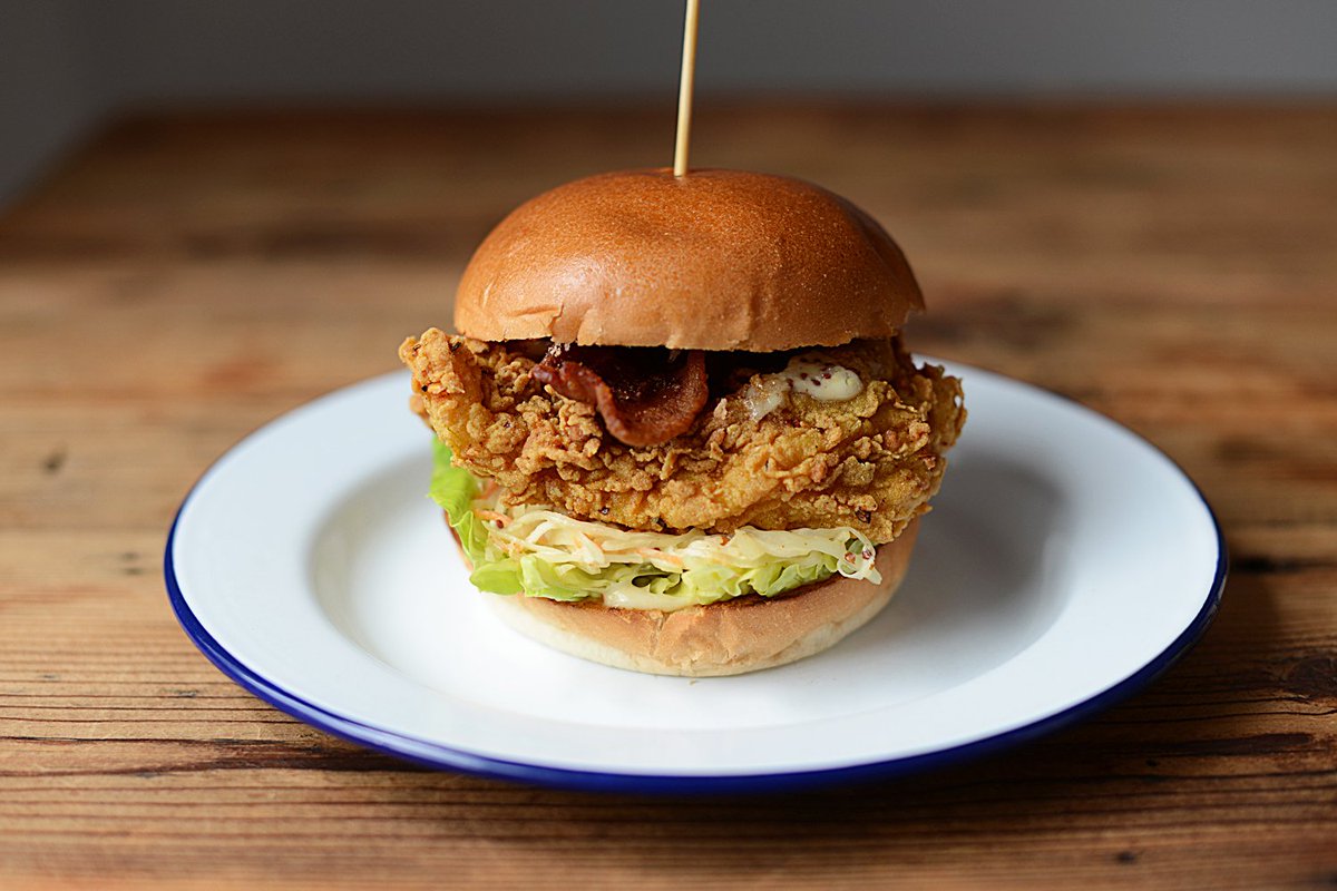 This lunchtime, come and take advantage of our £10 Deal: Burger + Fries + Soft Drink, benscanteen.com/offers Includes our Posh Fried Chicken!
