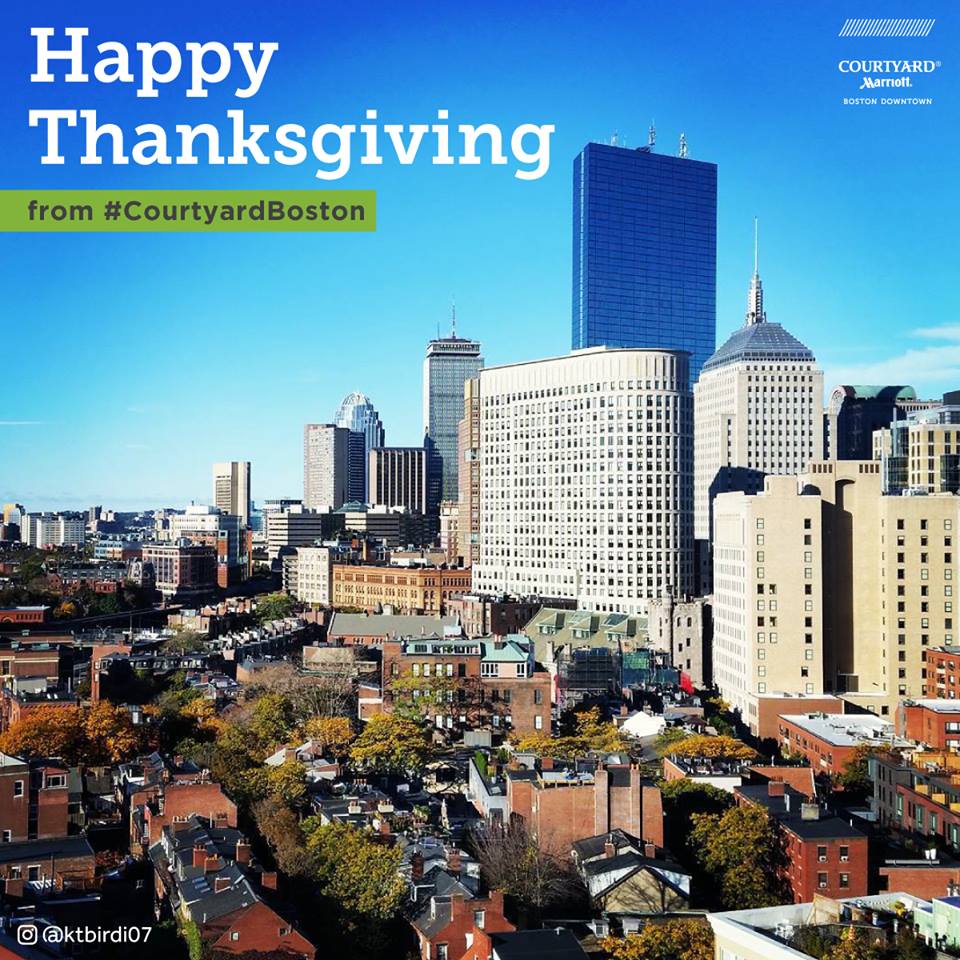 Happy Thanksgiving from #CourtyardBoston.