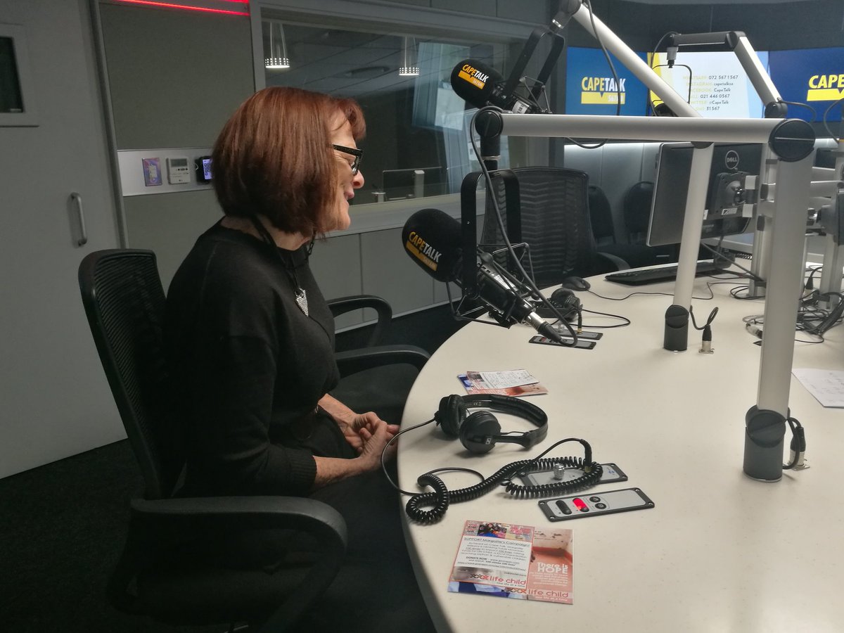 CapeTalk's tweet photo. [ @lead_sa  ] Margolite Williams joins @pjchudson in studio to talk about her 100 climbs, 100 lives campaign for @LifeChildAfrica https://t.co/DbB0H8i4hp