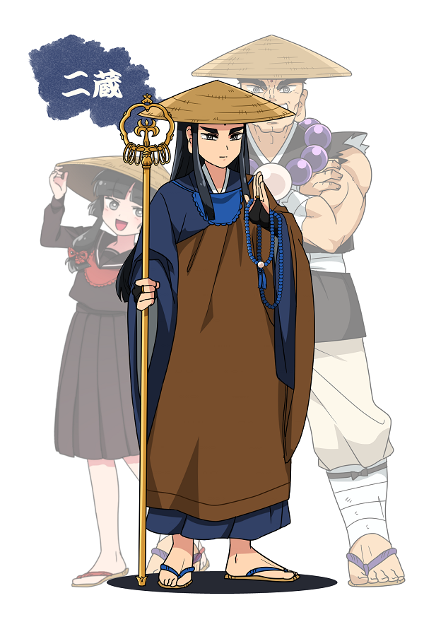 二蔵の立ち絵とあれこれ 