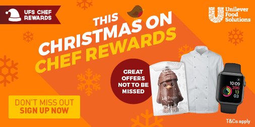 Pilgrim_Foods's tweet photo. Haven't registered for @UnileverFS_UK #ChefRewards? Visit https://t.co/eX9bbObVaO to turn the products you buy into rewards you'll love. https://t.co/PtJ6gBOWy3