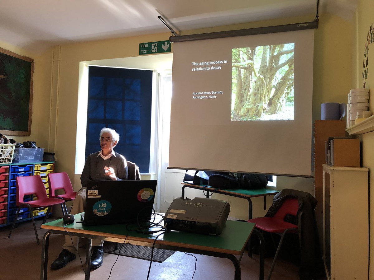 TheICF's tweet photo. Great morning @HatfieldForest talking #Treedecay with Henry Bexley @nationaltrust and Dr David Lonsdale at our #EastEngland regional event https://t.co/KFLIu9N1Ae
