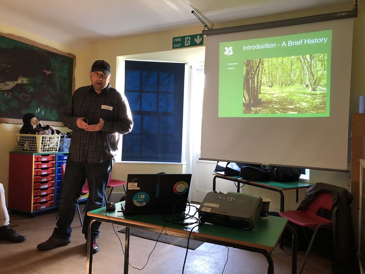 TheICF's tweet photo. Great morning @HatfieldForest talking #Treedecay with Henry Bexley @nationaltrust and Dr David Lonsdale at our #EastEngland regional event https://t.co/KFLIu9N1Ae