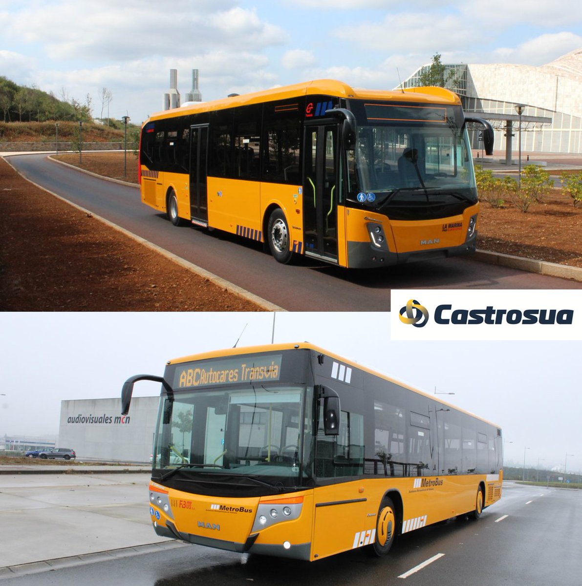 Os compartimos las fotos de los nuevos autobuses que carrozamos para Transvia Valencia #CityVersus #MagnusE ¡Gracias de nuevo por vuestra confianza!