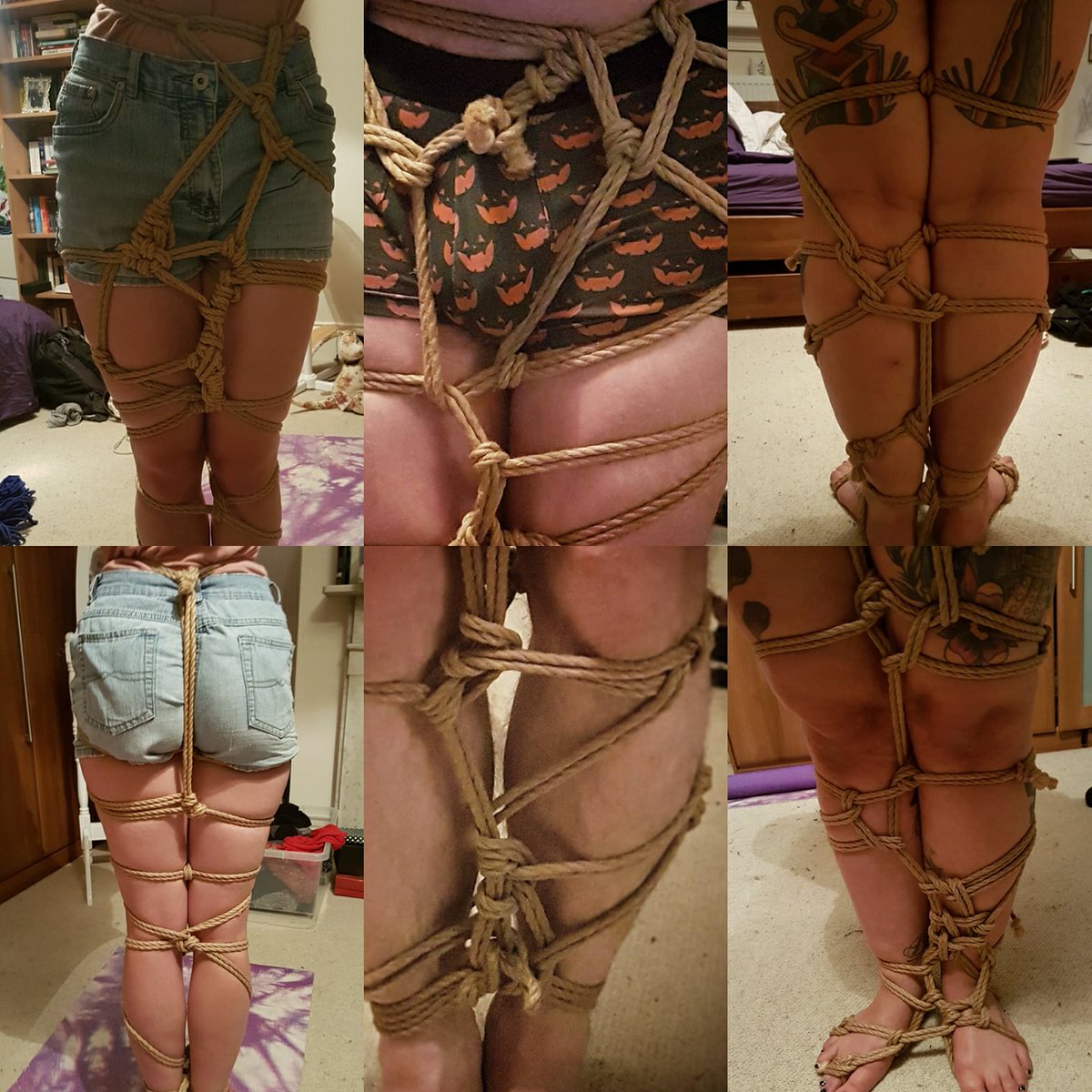 Brighton_Rope's tweet photo. We are so excited to be teaching a mermaid leg tie, booty basket and friction exercises tonight!! Come tie with us at Portslade Dance station tonight at 19:30
#shibari #shibarilesson #rope #ropebondage #mermaidtie #legharness #legrope https://t.co/VrO03UwrhR