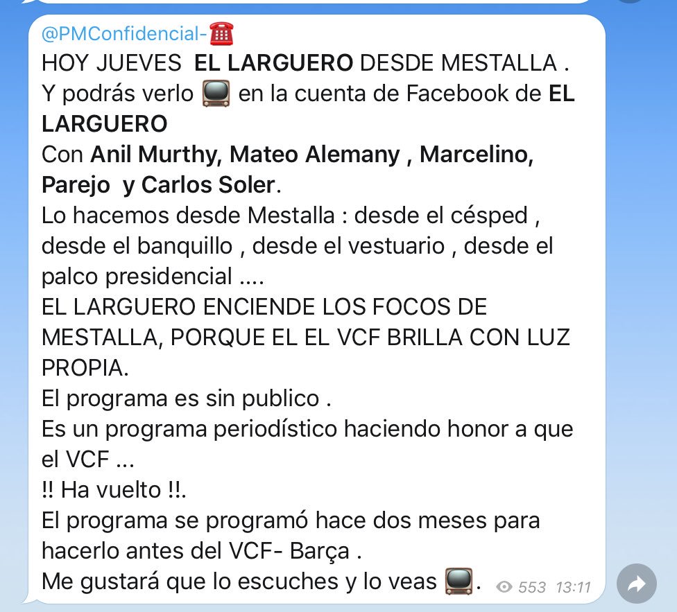 PorNuestroVCF's tweet photo. El Sr Murthy no nos contestó, a eso ni a nada. Hoy nos enteramos de q para variar nuestro Presidente hace caso omiso a las peticiones de los accionistas y les entrega sin rubor nuestro templo, a él mismo, al Director General, Entrenador, Capitán y a nuestro jugador franquicia. https://t.co/LxsuxuQ5Ea