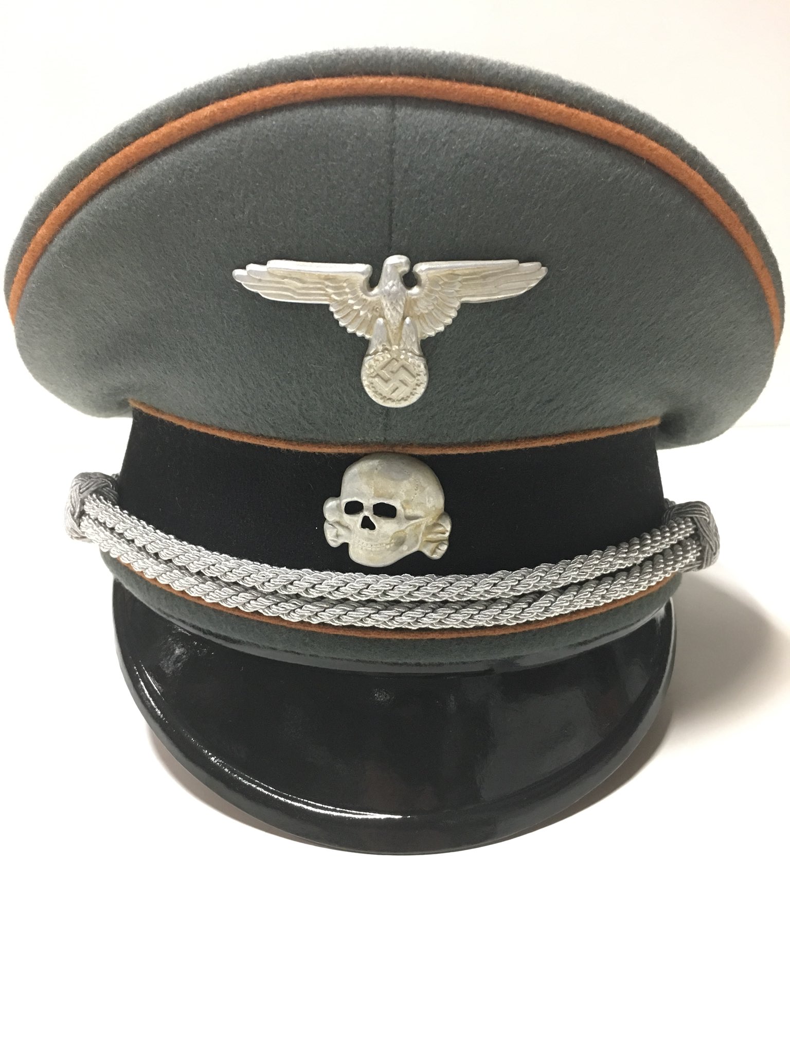 大特価 ⊞ドイツ軍*ミヒャエル・ヤンケ製*初期型SAケピ型制帽 大特価 ⊞ドイツ軍*ミヒャエル・ヤンケ製*初期型SAケピ型制帽