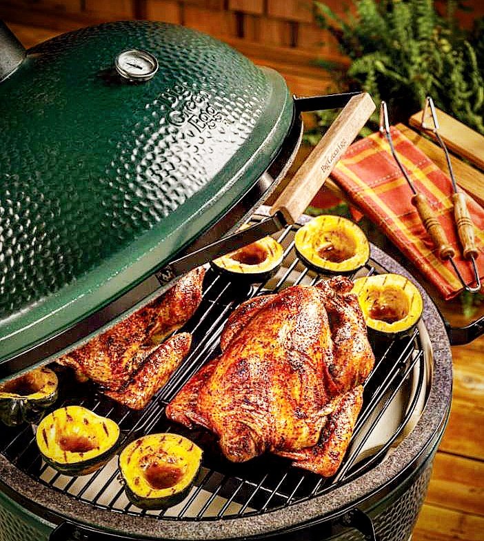 TheOKStore's tweet image. From our table to yours, have a happy and safe Thanksgiving!  #thanksgiving #smokedturkey #grilling