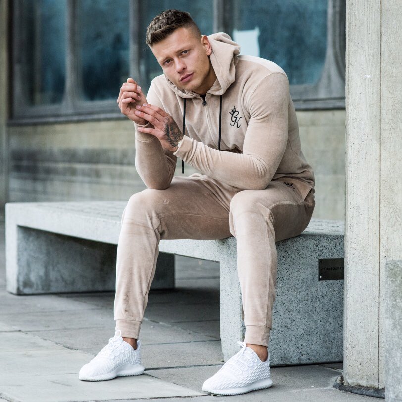 gym king velour tracksuit