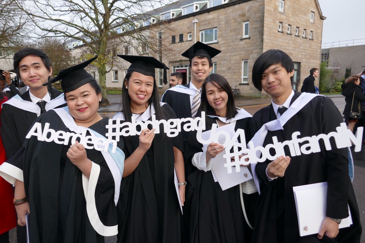 Aberdeen Uni Alumni On Twitter This Morning S Graduates Missed