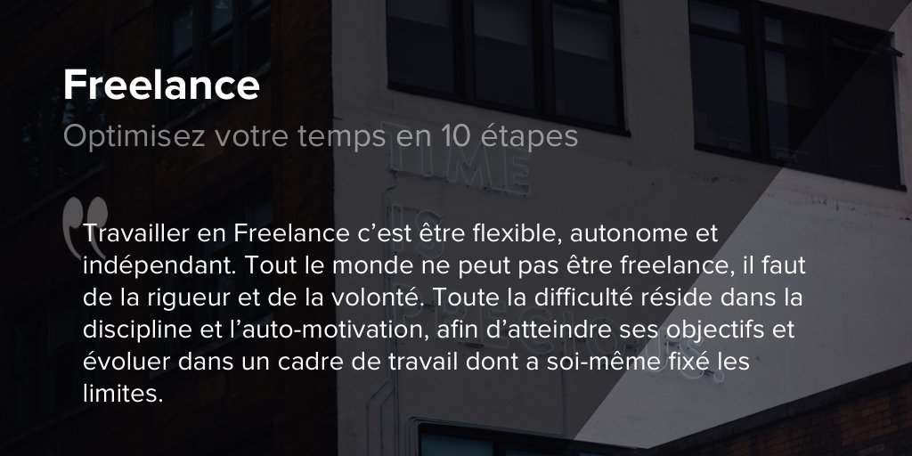 hellocreme_fr's tweet photo. 10 astuces pour bien gérer son emploi du temps ! 🚀 
#success #freelance 👉 https://t.co/Kh1uMwWn4R https://t.co/hZSllNeiHT