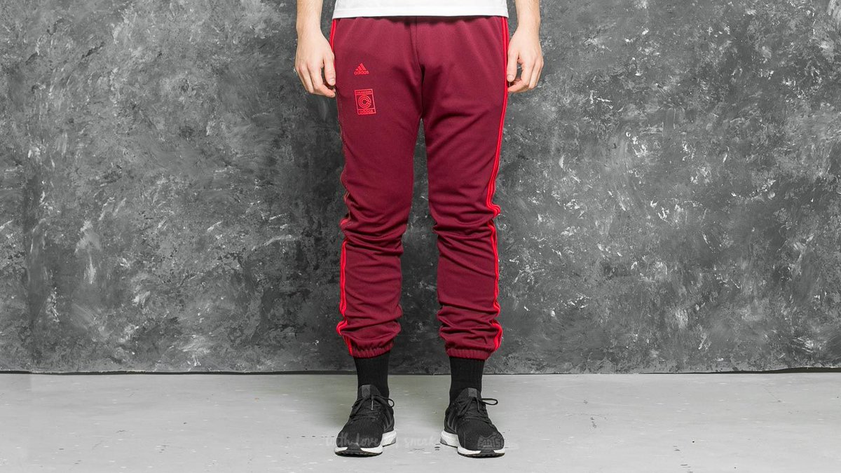 yeezy calabasas red pants