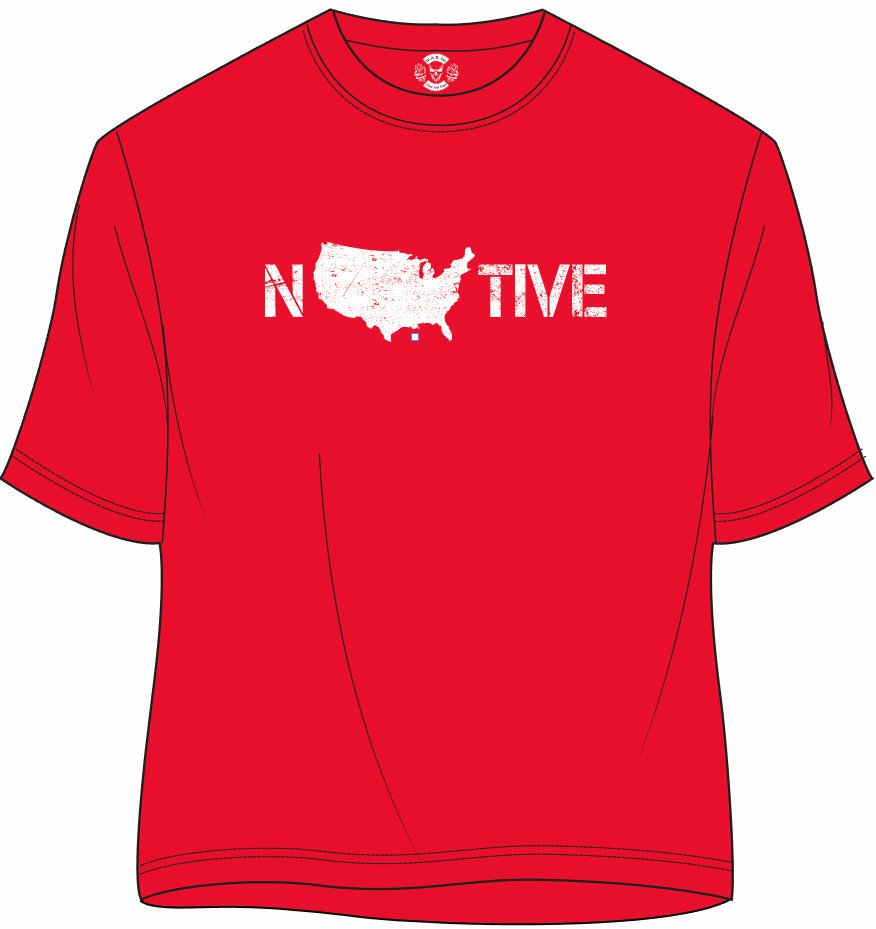 NATIVE American #T-Shirt - perfect holiday season gift for the #Native #American #TShirt lover #HappyThanksgiving  #MacysParade etsy.me/2zvnjfU