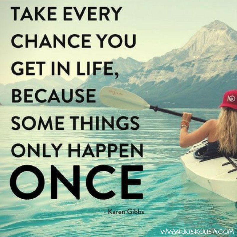 MgluckDesign's tweet image. “Take Every Chance You Get In Life, Because Some Things Only Happen Once.”

#chance #opportunity #deal #life #time #JiuskoUSA