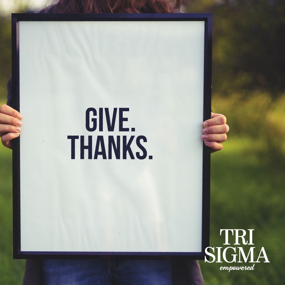trisigma's tweet image. Today and every day we are thankful for the lifetime commitment of our members, the dedication of our volunteers, and the handwork of our staff. #HappyThanksgiving #TriSigma
