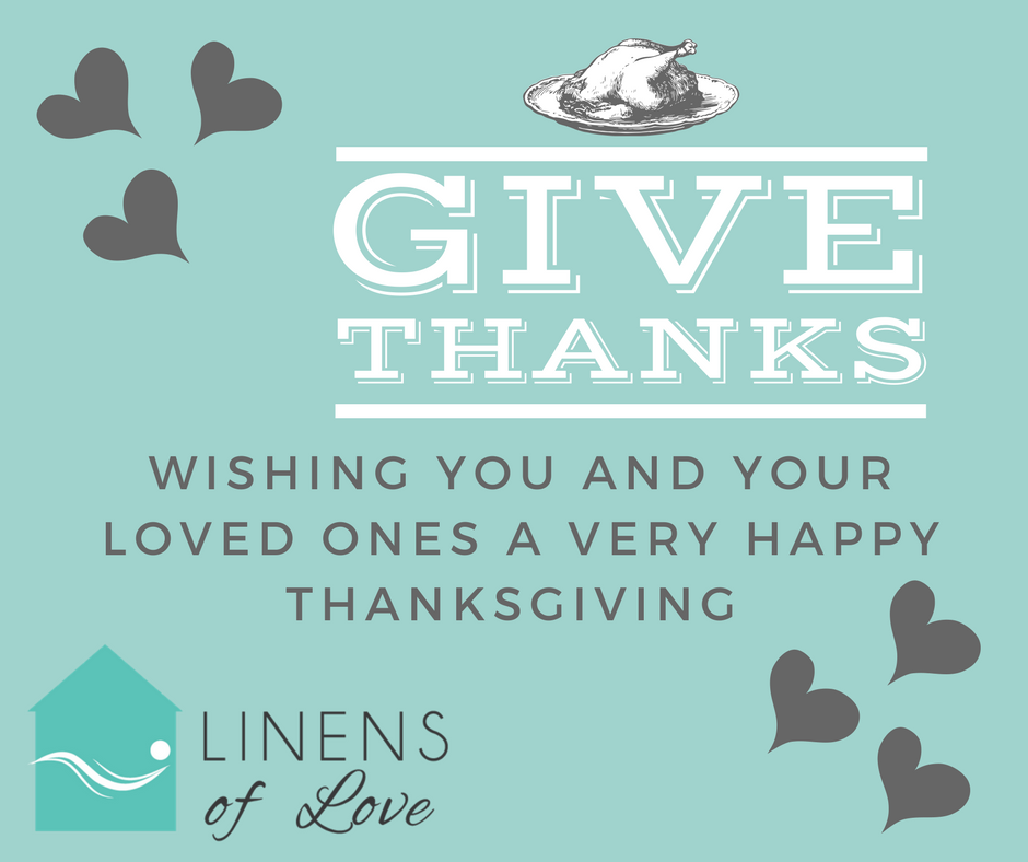 LinensOfLove's tweet image. Linens of Love wishes you a Happy Thanksgiving!