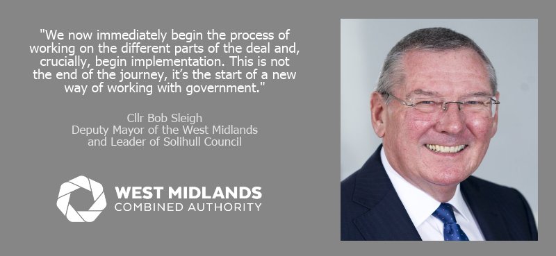 WestMids_CA's tweet photo. What are the next steps forward for the new #DevoWM agreement? Deputy Mayor @cllrsleigh of @SolihullCouncil explains - more at https://t.co/iqMwQm54NR https://t.co/oif183Ahc0