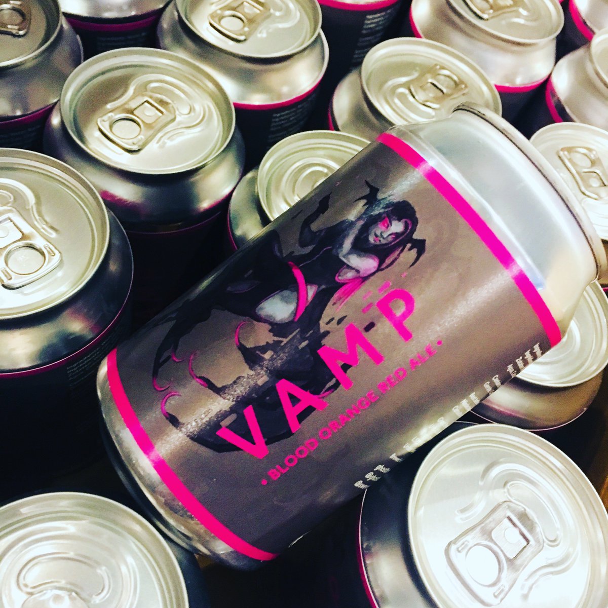 GhostBrewing's tweet photo. So these are finally back. Blood Orange for a deliciously sweet citrus bite #craftbeer #notanipa #ghostbrewing #bloodorange #redale https://t.co/GNVUeYNpJJ