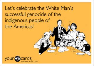 Fuck “Thanksgiving” & the lies you tell yourself to justify this day! #NoThanksNoGiving #EndNativeGenocide #CrushColonialism