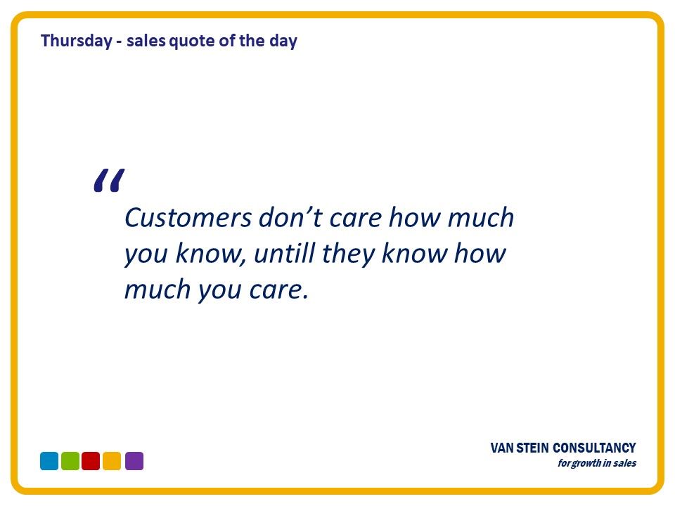 Van Stein Sales Training & Coaching tweet media