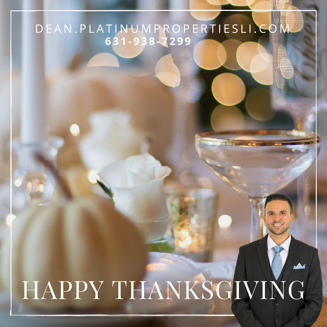 Thankful for all our clients. partners, family, and friends... We want to let you know that we are thankful for YOU every day! You are treasured!
🐺 #DeanLykos #Wolf #Realtor #Zillow #PremierAgent #Thanksgiving 
Call/text @dlykosrealtor 631-938-7299