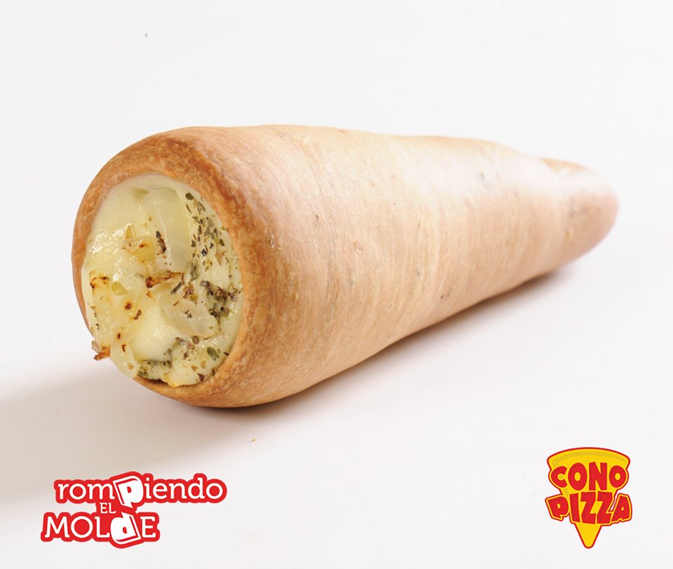 Fugazzeta , el sabor de la cebolla caramelizada que no podrás resistir. #Cono #Pizza #Venezuela