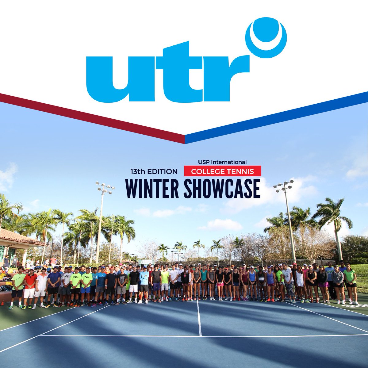 Universal Tennis Rating (UTR) enables all players to test their abilities and discover accurate and reliable players' ratings based on actual match results.

@UniversalTennis is among our partners.

Thank you for your support