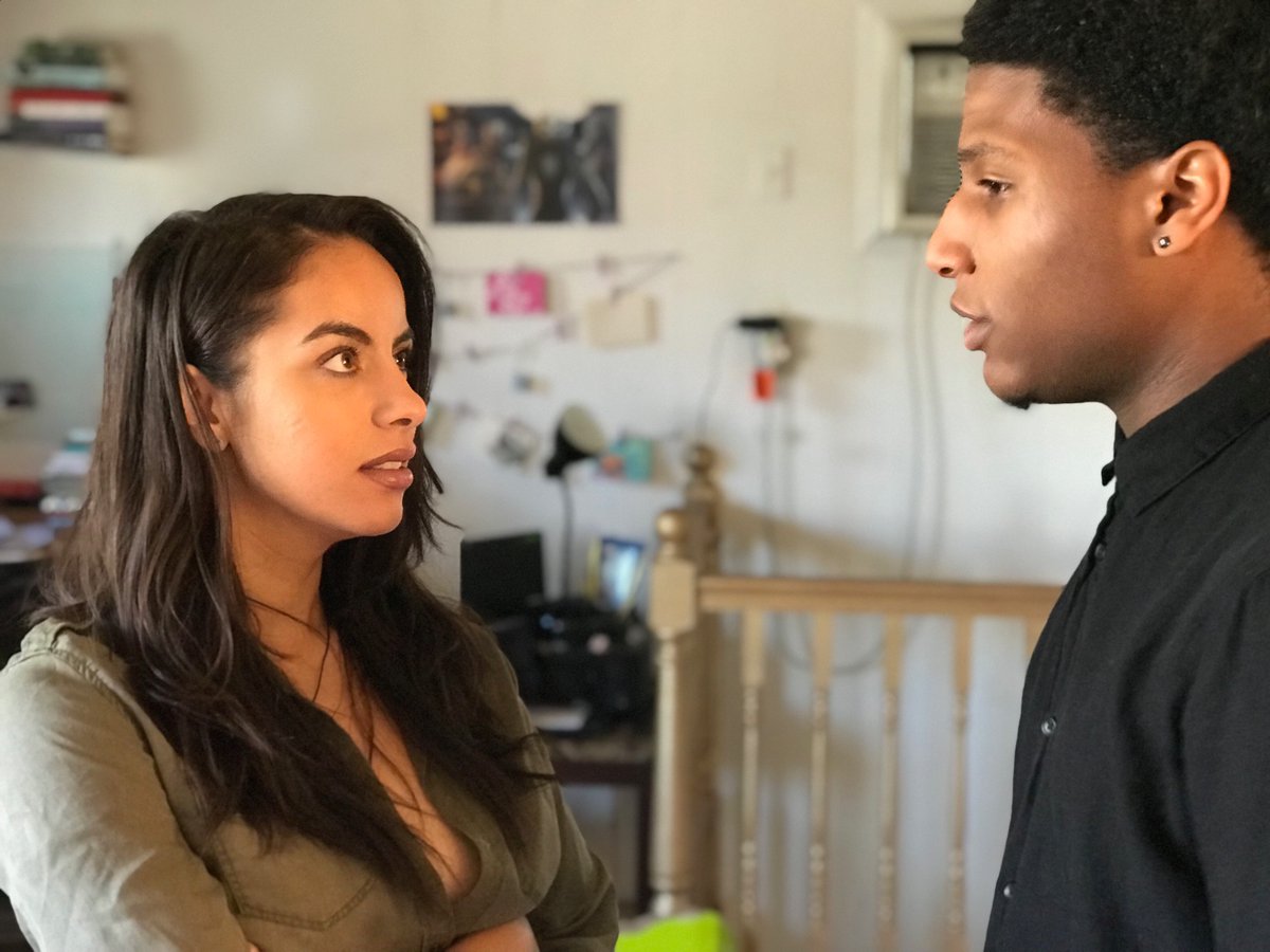 AmelMKhalil's tweet photo. #tbt to episode 4 #trianglewebseries Am I gonna say we cool orrr get the hell out .. find out on #brtbtv https://t.co/WX2m6FfrUF
