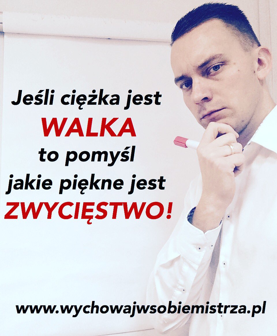 PiotrMatulka's tweet photo. Łatwa droga nie przynosi takiej satysfakcji na mecie, jak zwycięstwo po ciężkiej przeprawie, dlatego jeżeli dzisiaj jest Ci ciężko, to znaczy, że jesteś na dobrej drodze. Bądź wytrwały!

#wychowajwsobiemistrza #treningmentalny #psychologiasportu #motywacja #droga #cel #pilkanozna https://t.co/pAAZr6OYp1
