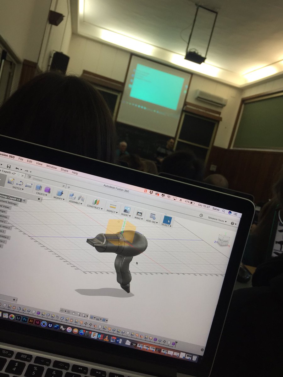 Si continua! 💪🏻 #fusion360 #autodesk #unipa #madeinfusion