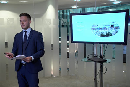 InsuranceAge's tweet photo. #BrokerApprentice behind the scenes: Presentations ready. Time to pitch! Who stood out the most to you? https://t.co/Ff2by6mE2D @icbgroup @_GSGroup @IntegroGlobal @bhibinsurance @HughesInsurance @JelfGroup https://t.co/5cZf5bX3TO