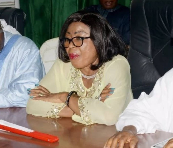 Wife of a former National Chairman of the Peoples Democratic Party [PDP], Maryam Ali has dumped the party & joined All Progressives Congress [APC].