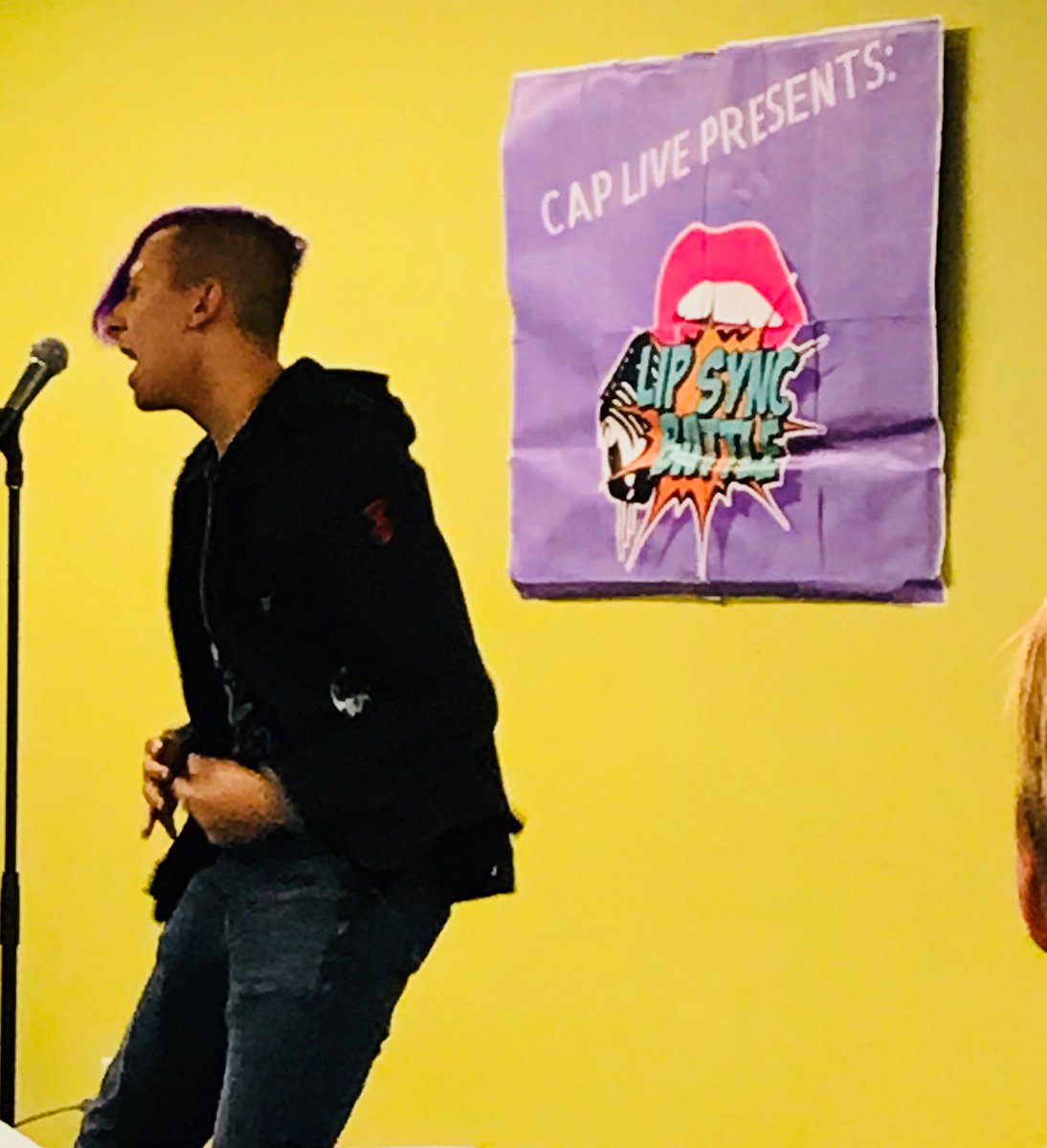 Proud to be the charity of choice for <a href="/CapilanoU/">Capilano University</a> amazing Lip Sync Battle. Laughter = good #Mentalhealth