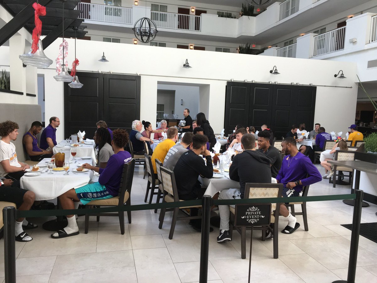 Great to be able to share a great Thanksgiving meal together as a team! Big thanks to Doc Fields for the amazing food and generous hospitality! #WingsUp #Thanksgiving2017