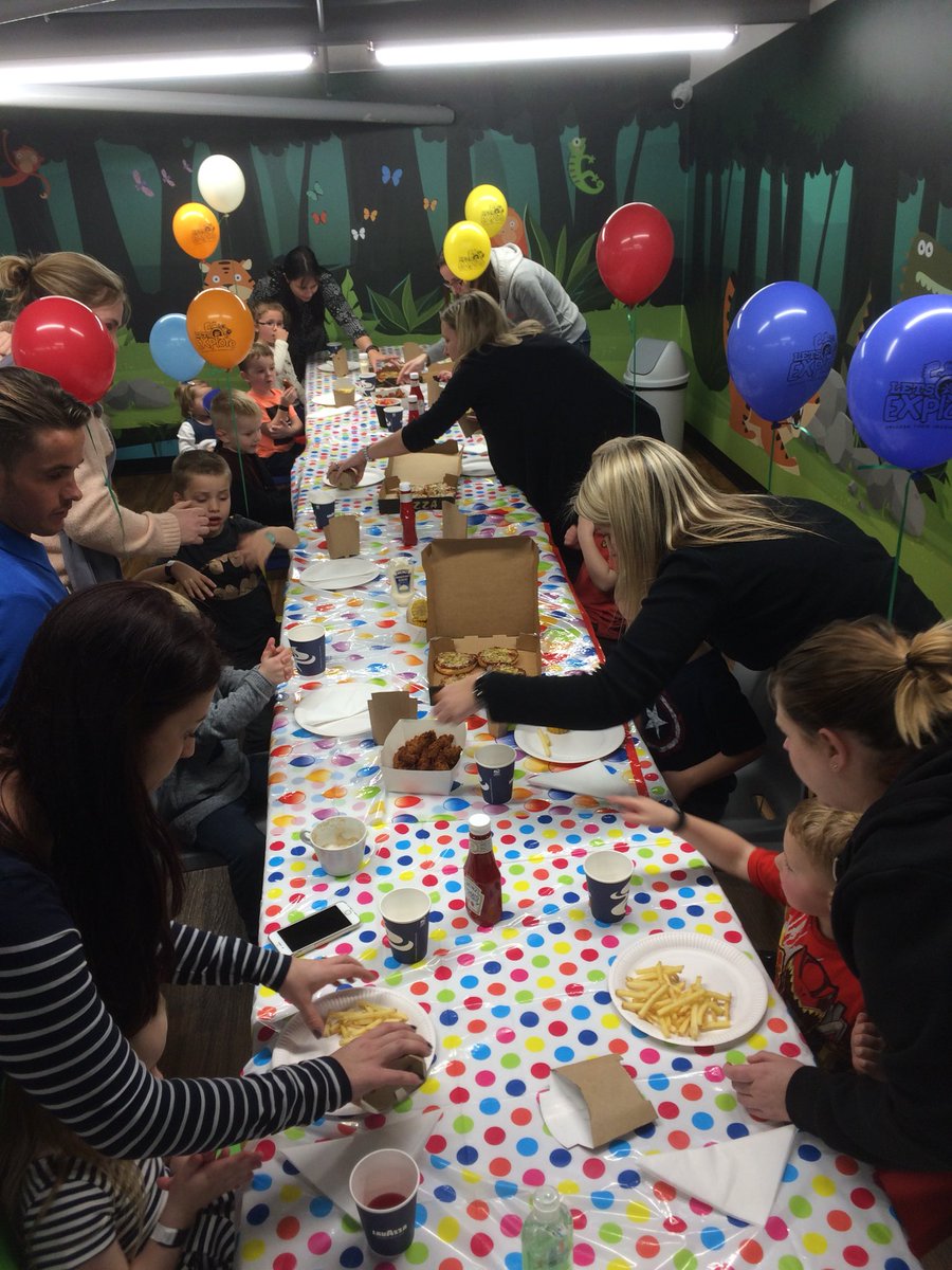 steve_coyle's tweet photo. Fantastic 5th birthday party for Charlie today, thanks to @LetsExpHorley new soft play opened in horley, excellent staff and great venue, kids loved it! https://t.co/Y74prNEa2Y